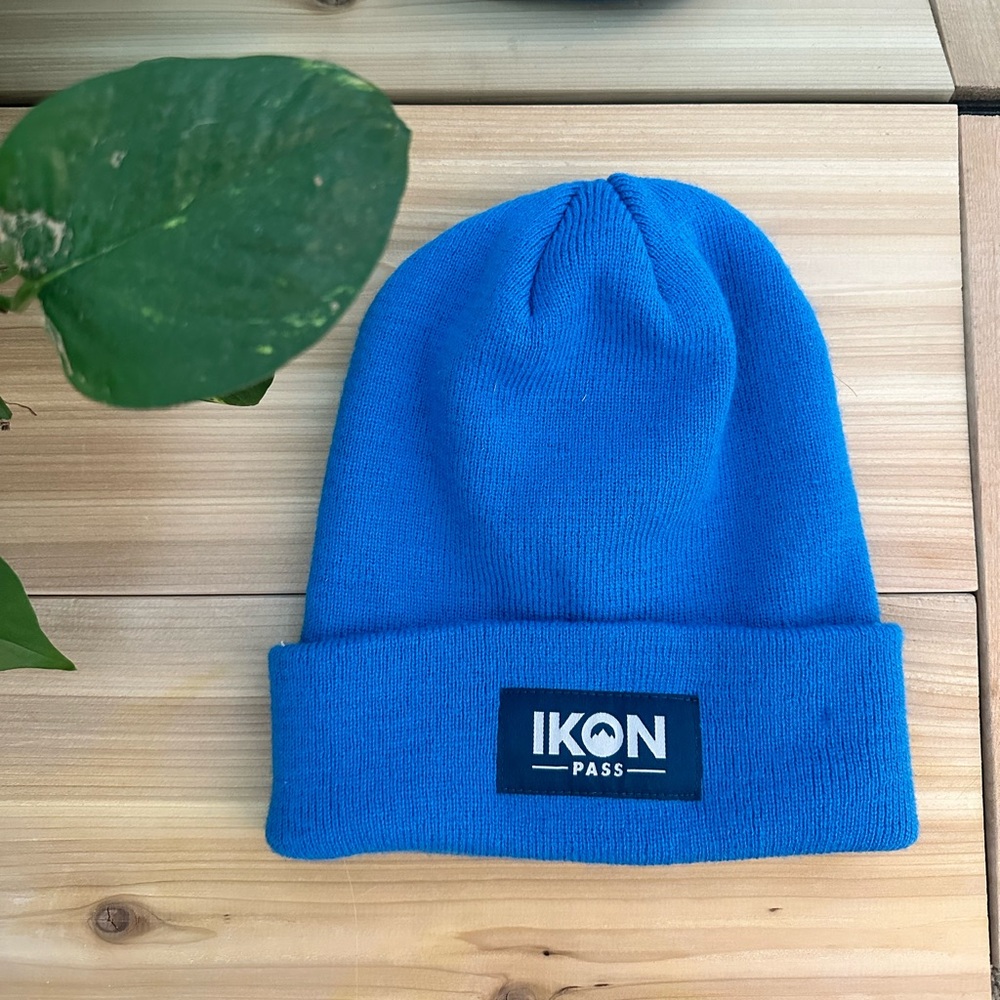 Blue Ikon pass beanie!